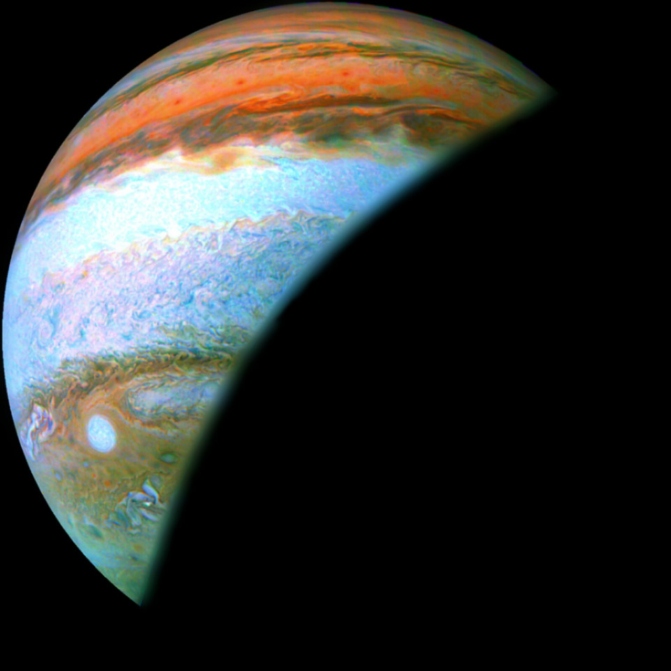 JupiterBits's tweet photo. A bit of #Jupiter (@NASAJuno / @SwRI / MSSS / "Alsabti-92") https://t.co/WA0P33gQ63