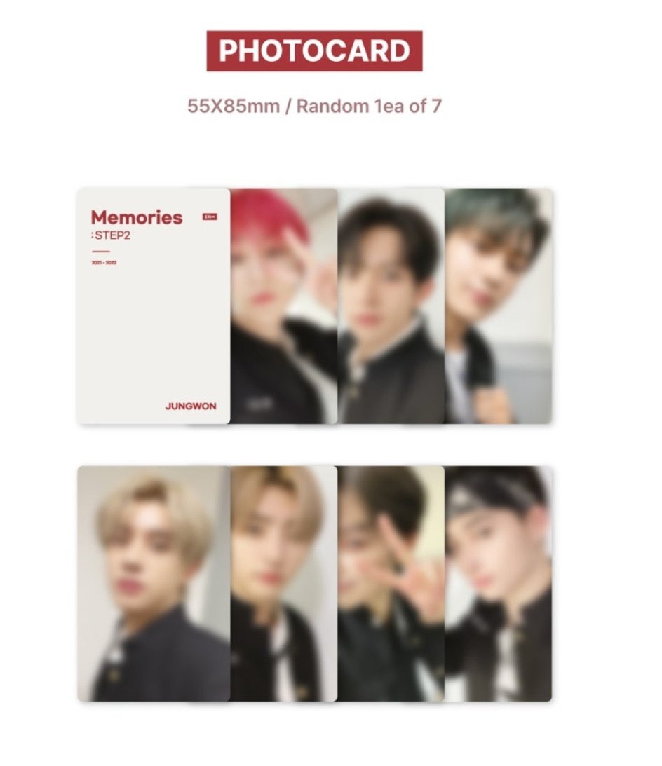 ENHYPEN MEMORIES STEP2 トレカ　ニキ ENHYPEN Memories : STEP 2 Photocards ♡