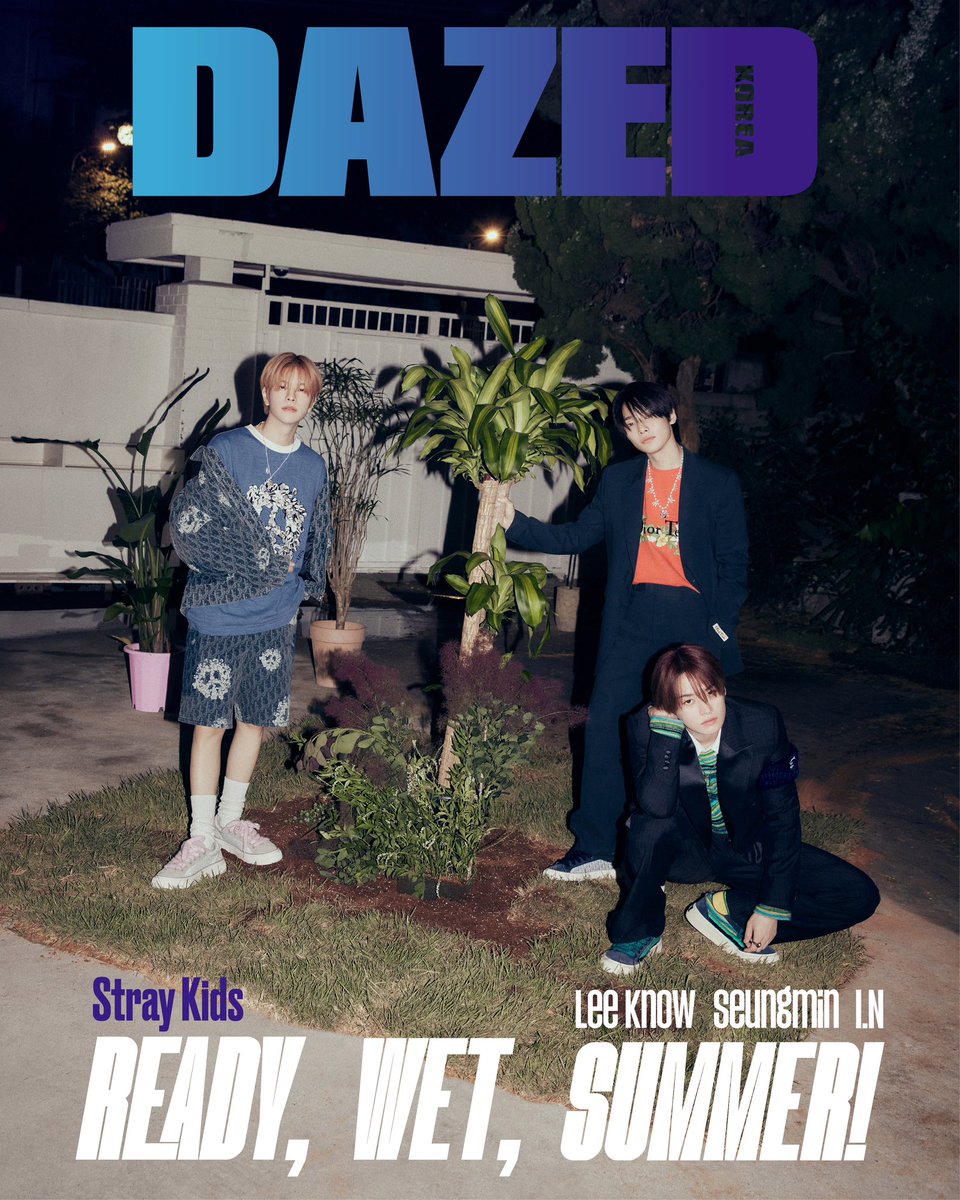 여름 지나 여름 반짝 #협찬
 
스트레이 키즈 리노, 승민, 아이엔 #straykids
In #dior #MrKimJones
With #dazedkorea
 
The Cover for 2023 July Issue of <DAZED> KOREA
 
 #DiorTears #스트레이키즈 #LeeKnow #리노 #Seungmin #승민 #IN #아이엔