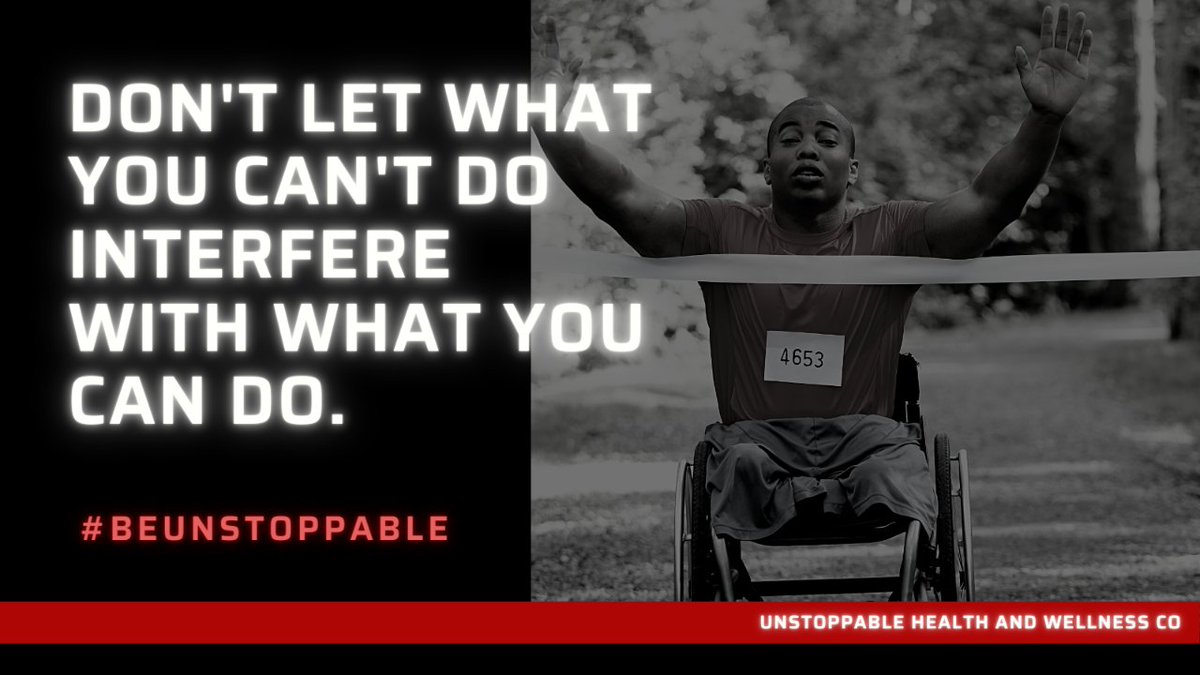 Don’t let what you can’t do interfere with what you can do.

#beunstoppable #beinspired #myunstoppable #inspirationalquotes #selfmotivation #cbdwellness #livefit
