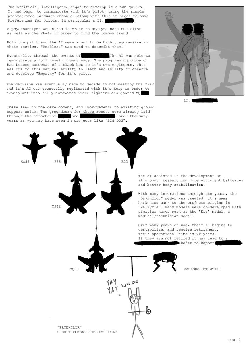 "BRYNHILDR" Combat Support Unit document B-XX3