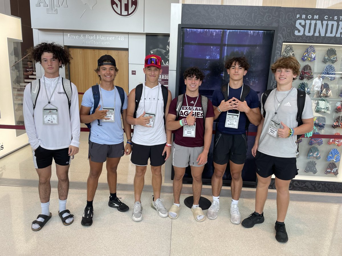 Jaxon Robertson (@jaxonrobertson5) on Twitter photo Had a great time competing <a href="/AggieFootball/">Texas A&M Football</a> camp this week! Excited to showcase my talents again next year! <a href="/CoachBPetrino/">Bobby Petrino</a> <a href="/landrie_walsh/">Landrie Walsh</a> Had a great time competing <a href="/AggieFootball/">Texas A&M Football</a> camp this week! Excited to showcase my talents again next year! <a href="/CoachBPetrino/">Bobby Petrino</a> <a href="/landrie_walsh/">Landrie Walsh</a>