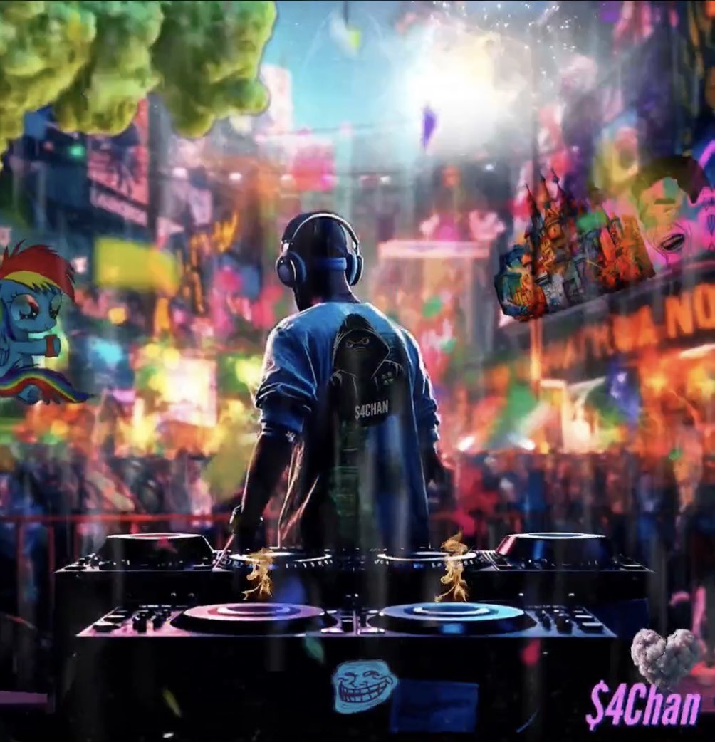 Giving away #4chan_token NFT collection as #4chan incorporated #hehe in the background (right). To enter > like, retweet and comment how this nft make you feel. Does it make you feel #hehe? 

View #4Chan NFT collection: opensea.io/collection/4ch…

Winner announced next Twitter space