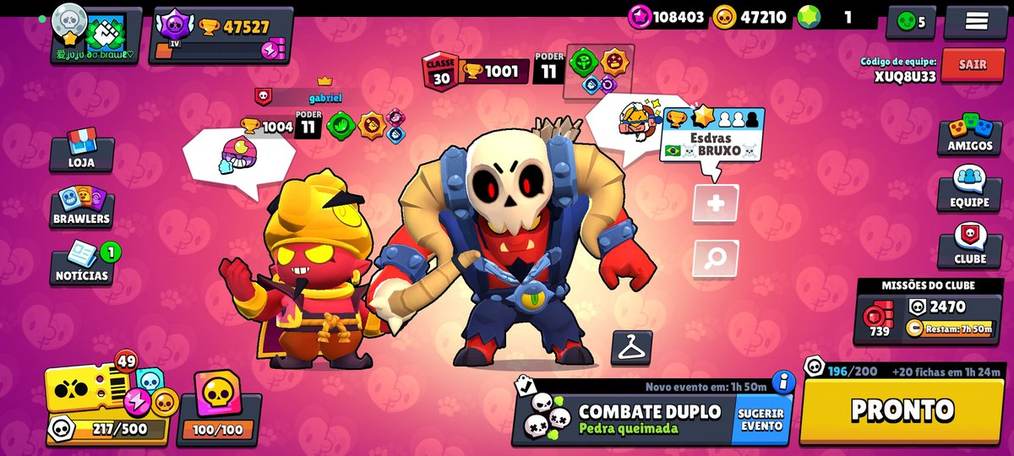 ZDraft9's tweet image. If your interested, please don't hesitate to play🙊🙊🙊🙊🙊 #브롤스타즈 #BrawlStars #Gaming #OnceUponaBrawl #Brawltalk #Fanart  
Original: Jujudobrawl