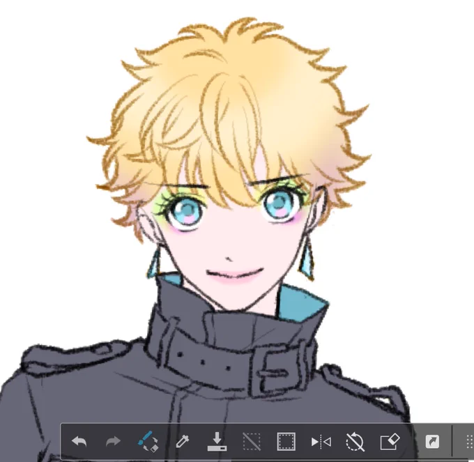も女の子描けって言ってたから心置きなくかわいい子描いてる。かわいい。