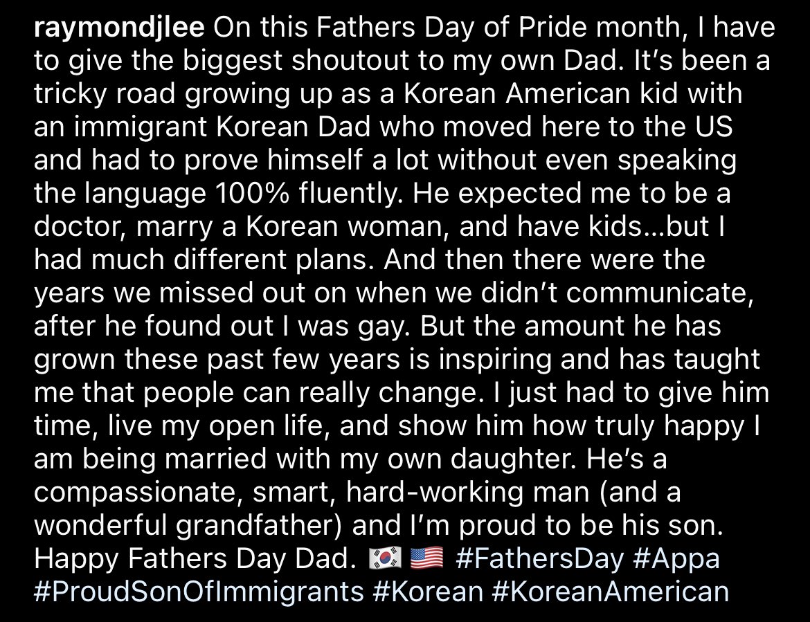 Happy Fathers Day Dad ❤️

#Pride #FathersDay #Korean #KoreanAmerican #SonOfImmigrants 🇰🇷🇺🇸