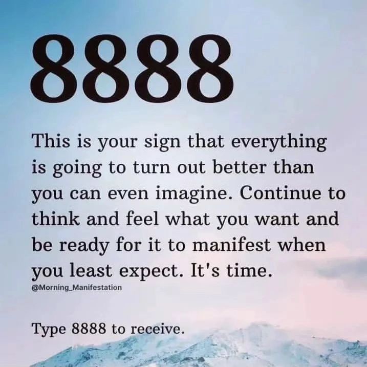 Type 8888 to Receive 
#thesecret #bobproctor #joevitale #johnassaraf #michaelbeckwith #jackcanfield #mariediamond #abrahamhicks #lisanichols #nealedonaldwalsch #thirdeye #spiritualityawake #thirdeyeopen #manifestationmagic #soulmatemanifestations #audreykitching #spiritualvibes