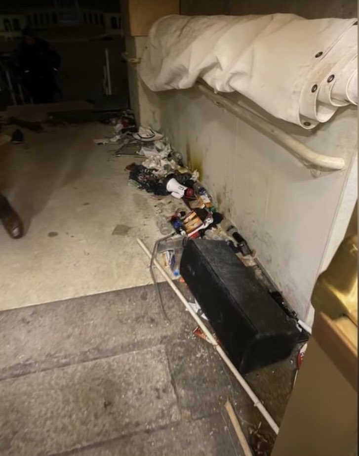 SergeantAqGo's tweet image. The aftermath…January 6 around 2330 hours.