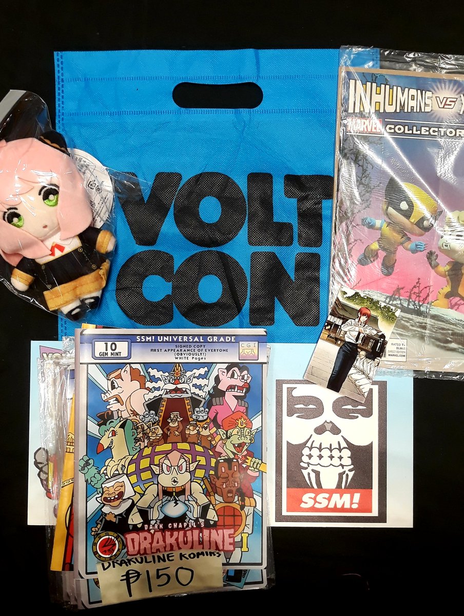silntsnctmanga's tweet photo. And that's a wrap for Voltcon 4.0!
Pics from my last day and my first con after 5 years.
Thank you #Voltcon 4.0. Sa uulitin! See you again at the next event.
#DrakulineBookLaunch #Firsties #StickerHappy #AnyaForger #Makima #Spiderman2099 #Sketchcards #Commission #FullyPaid https://t.co/OYRVrzRswa