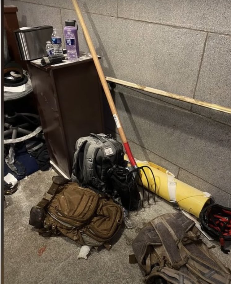 SergeantAqGo's tweet image. The aftermath…January 6 around 2330 hours.