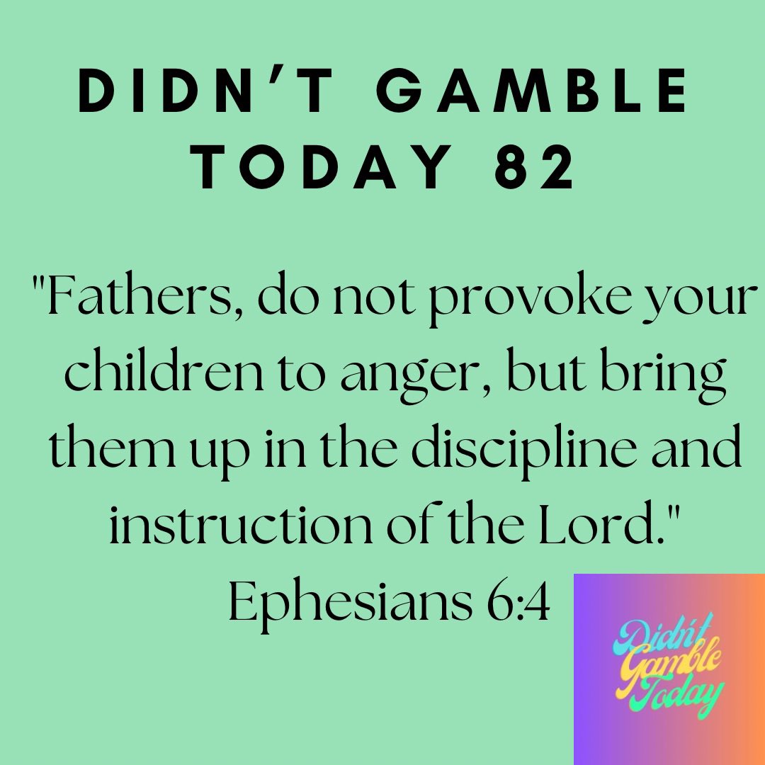 didntgamble's tweet photo. Didn’t Gamble Today 82!  This Father’s Day was the best one yet! Simply because I was here to enjoy and share it. March 30th I attempted to end my life. By Gods grace I am still here. Had a great day with my baby girl and my son. Watched gold with my dad. Thank you Lord!  (1/2) https://t.co/xAcogkPq3A
