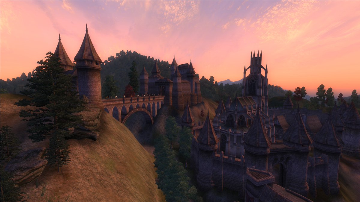 TESRSkyblivion's tweet photo. The bright days of County Skingrad obscure many dark truths and it is best not to wander the county under the concealment of night.

Credit: Hinimoto

#skyblivion  #skyrim #oblivion #skyrimmods #gaming
#elderscrolls https://t.co/WGj98ehWMT