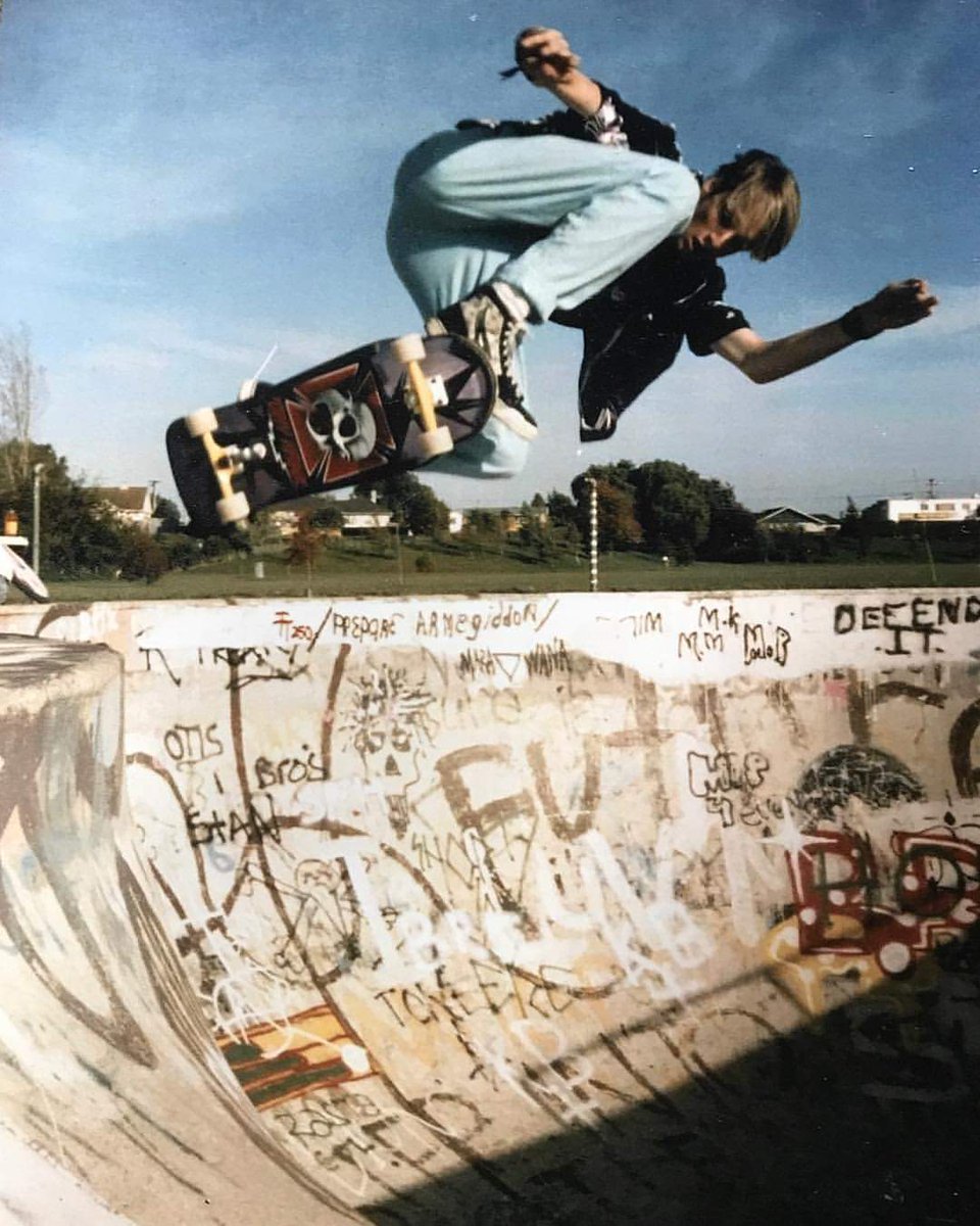 DujonCullingfrd's tweet image. @tonyhawk in Hamilton circa 1987! #lovethetron