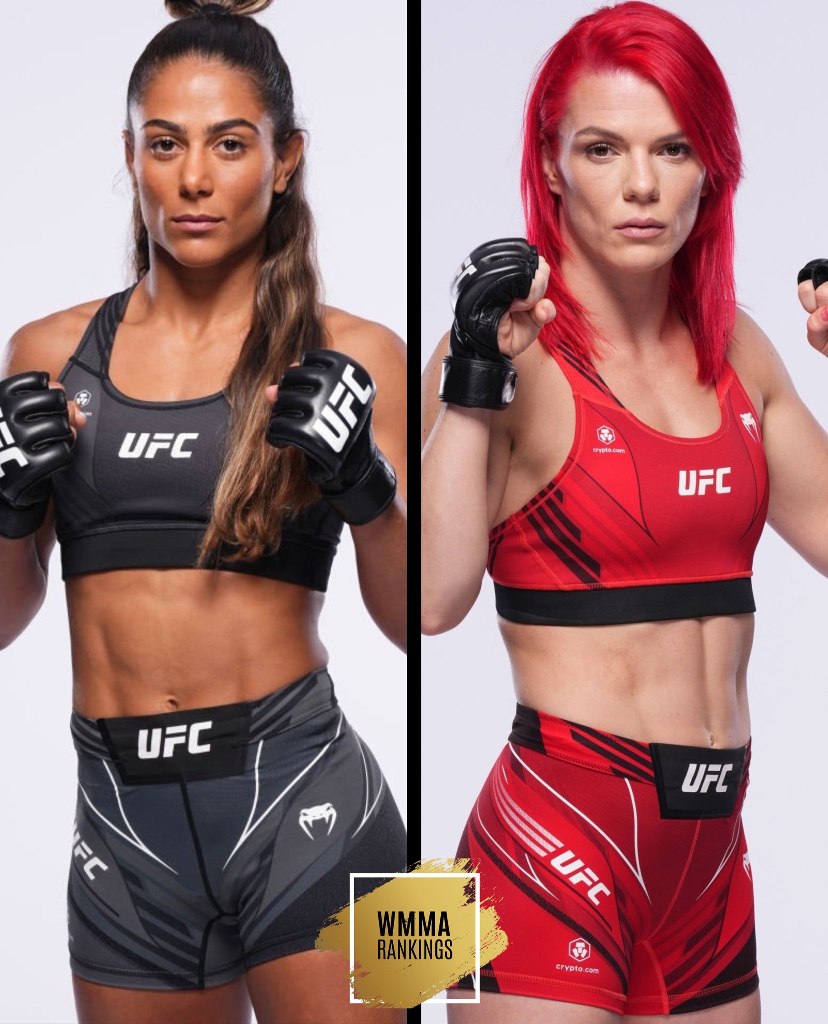 Women's MMA Rankings on X: 🔥 THIS SATURDAY, witness a strawweight storm  on the #UFCJacksonville prelims! “Baby Shark Tabatha Ricci 🦈 vs Savage  Gillian Robertson 🐯. Who's your pick to win? Find
