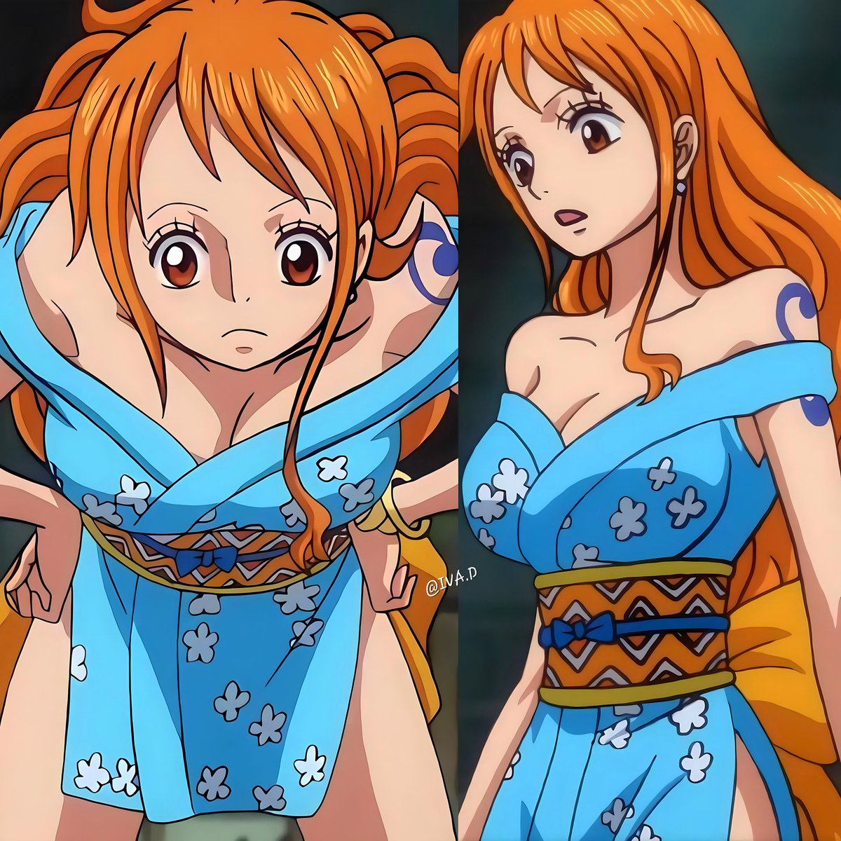 IVA. D. 🍊 on Twitter: "Hot damn, she's killing it 🔥 #ナミ #nami #onepiece"