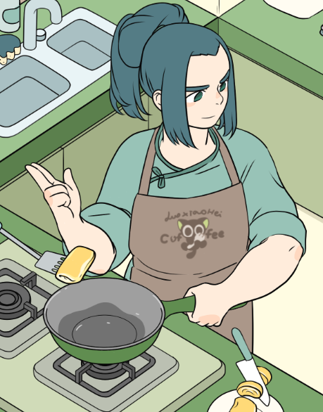 「2boys frying pan」 illustration images(Latest)
