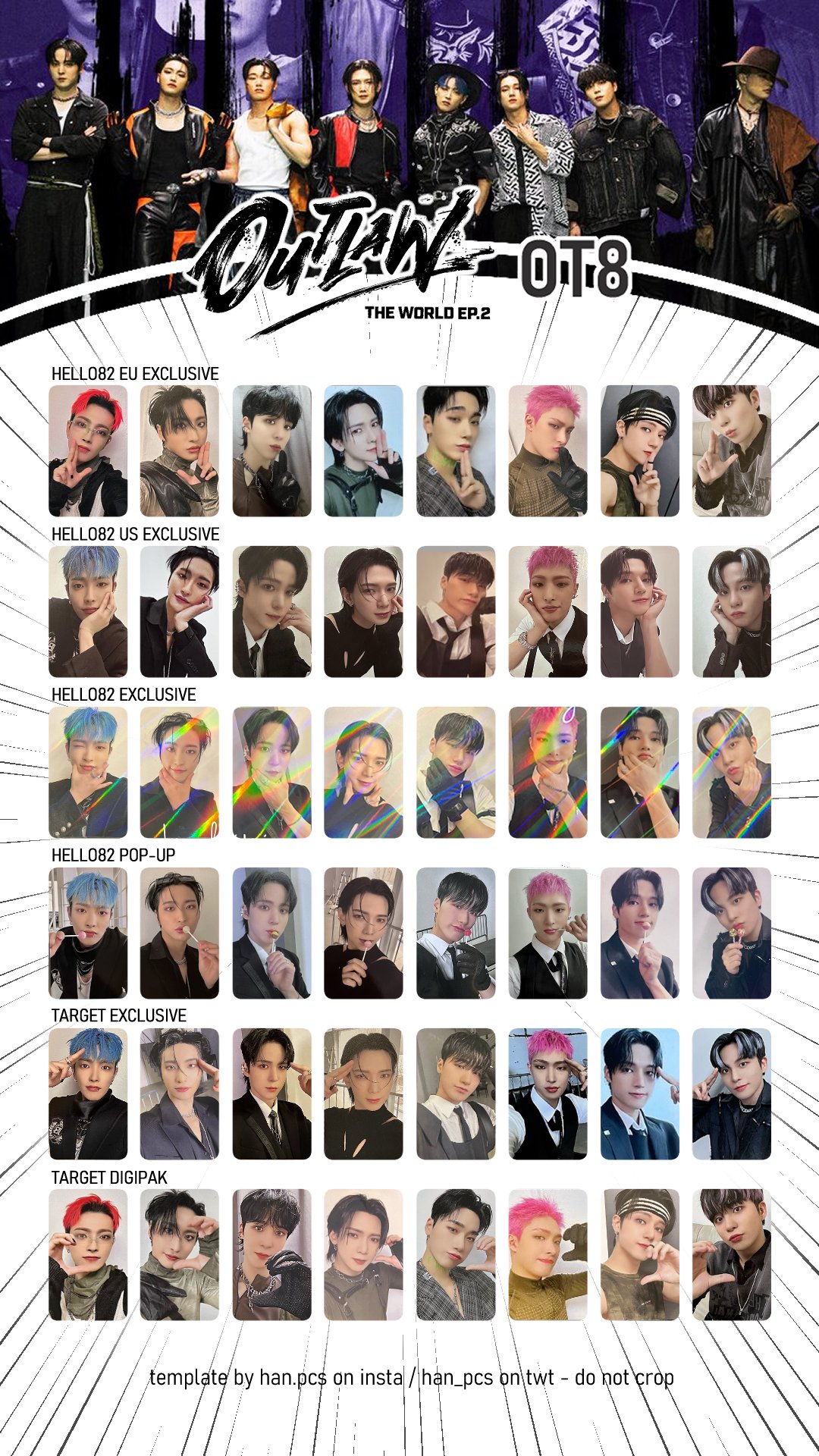 桜舞う季節 ATEEZ OUTLAW US exclusiveトレカ サン | kinderpartys.at