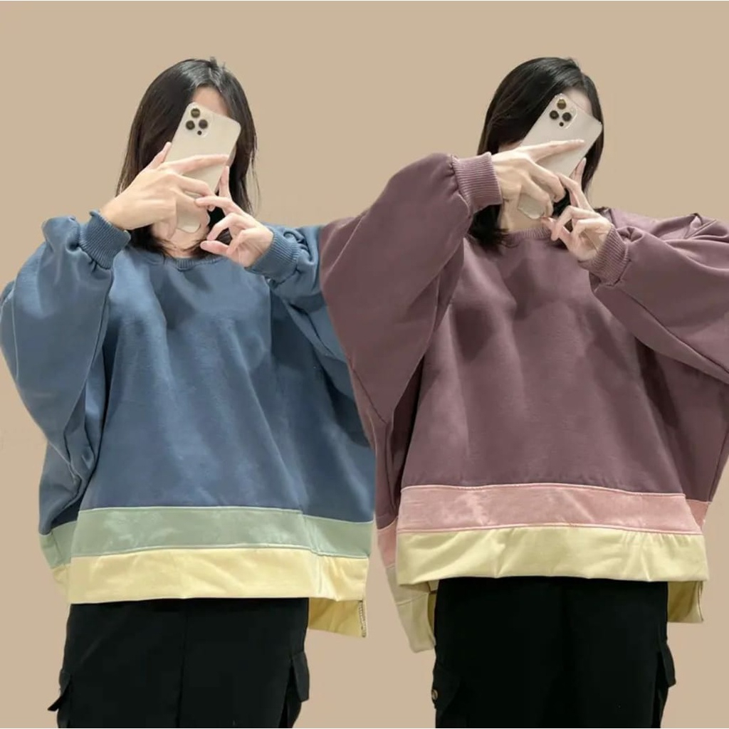 😍XXXL BASIC COMBINED OVERSIZE SWEATER 💫

shope.ee/8KL43IwTbd