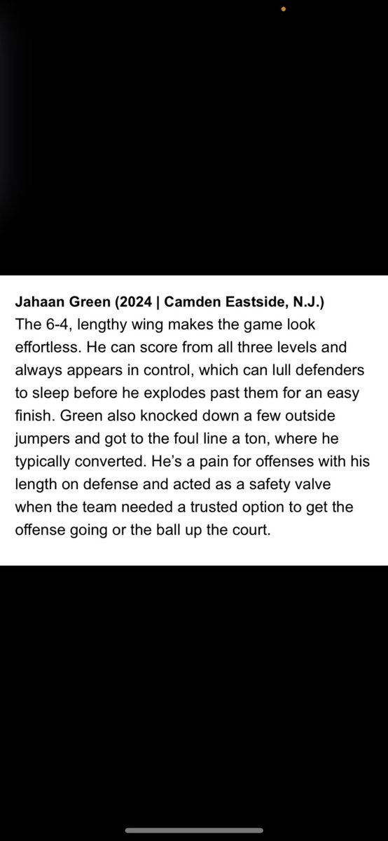 Player recommendation from Day 3 of the @PhillyHSLive Can’t wait for session 2! #basketball #collegebasketball #nextup
