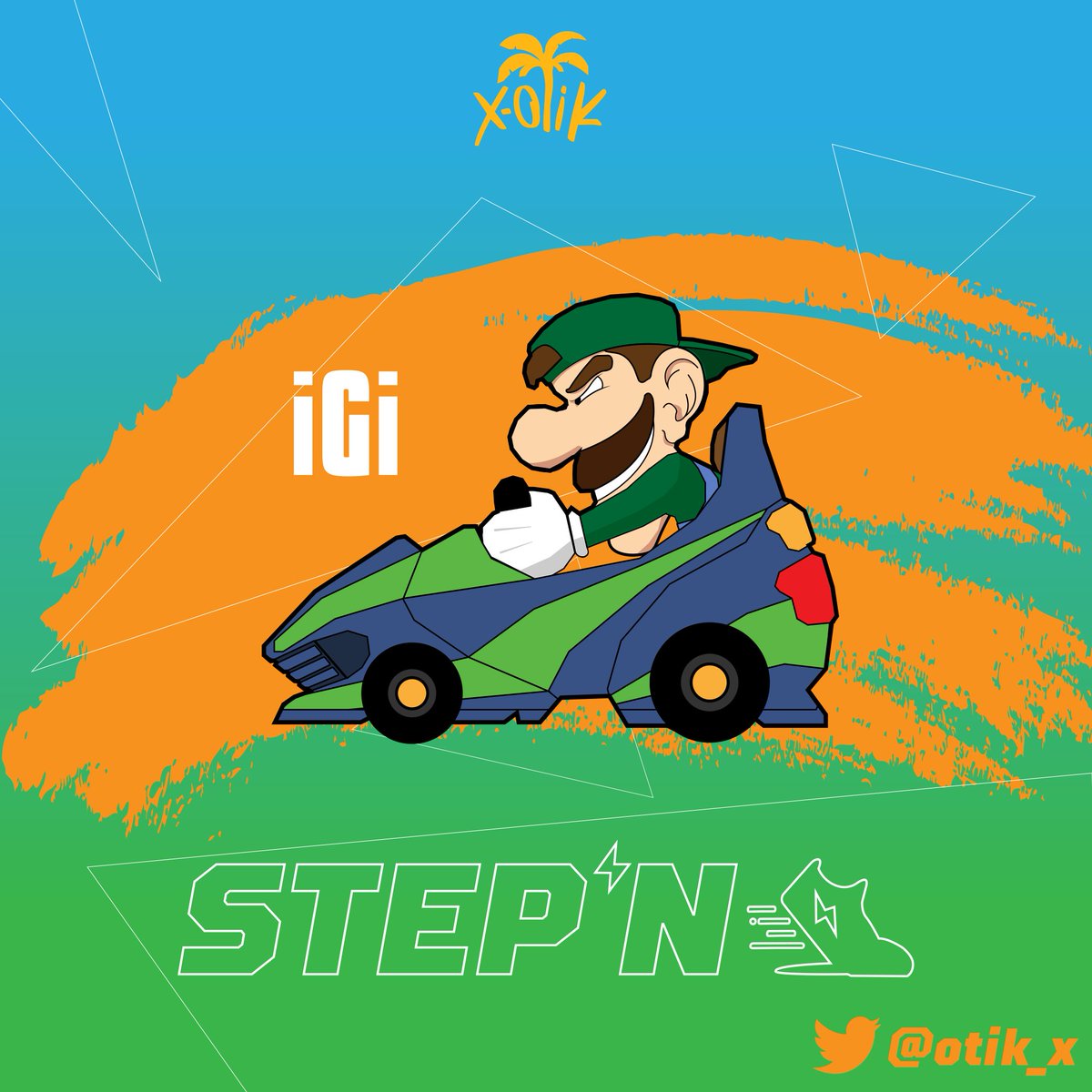 otik_x's tweet photo. @1GiB05 Another long overdue haha, hope you like it!
#STEPN #FSL #Stepnskins #Lastbeforelast https://t.co/DZBrzakhZF