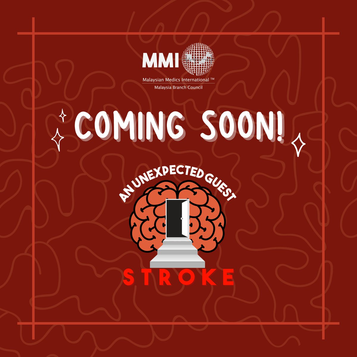 MMI_World's tweet image. An Unexpected Guest: Stroke

Did you know that stroke is the 3rd leading cause of death in Malaysia? An estimated 40000 incidences of stroke occur in Malaysia annually 😱
Stay tuned for more info about our event!

#MMIM #AUGS2023