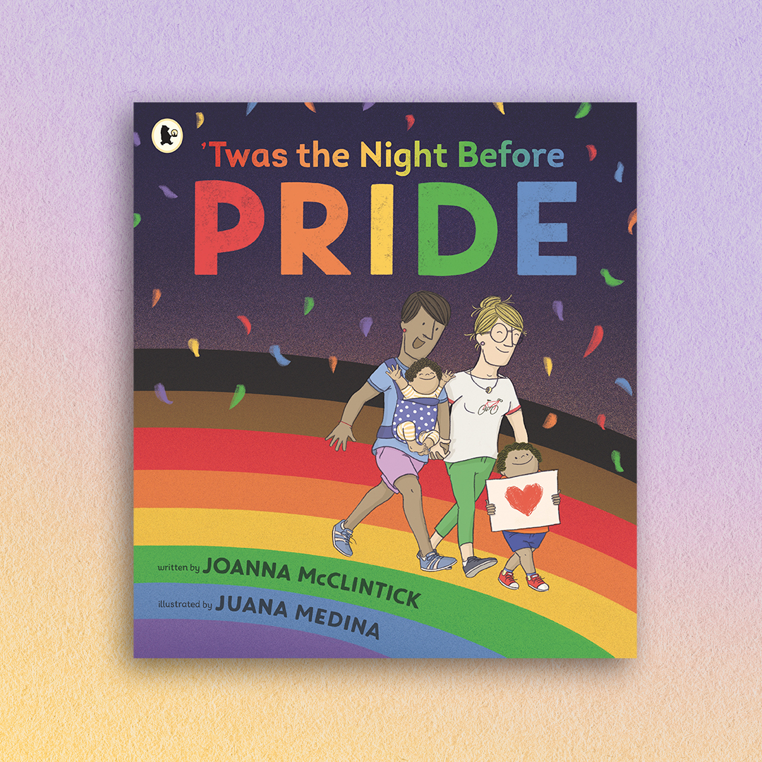A glittering celebration of queer families puts Pride gently in perspective – honouring those in the LBGTQ+ community who fought against injustice and inequality 🌈

Now in paperback by @jmc_clintick, illustrated by @juanamedina!