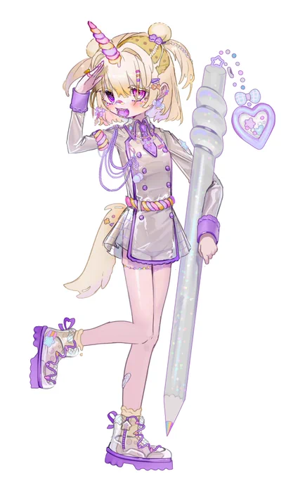 昔の絵に加筆