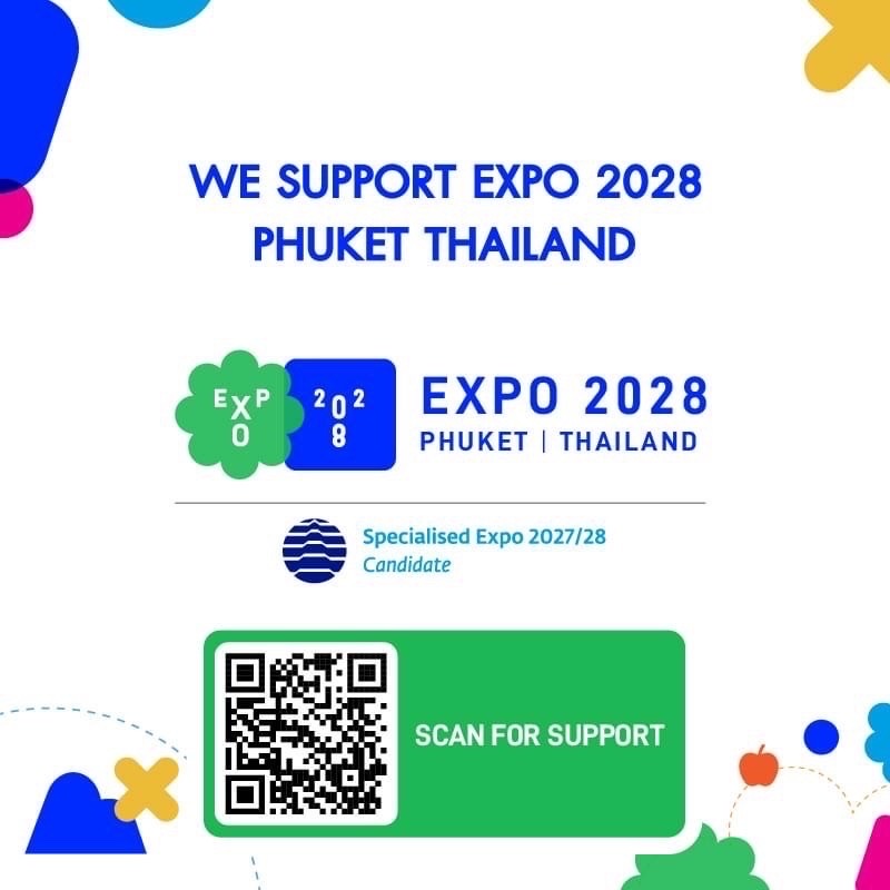 Tatnews_Org's tweet photo. 🇹🇭 Let’s unite in showing support for #Thailand to win and become the host of Specialised Expo under the name of  ‘Expo 2028 Phuket Thailand’

✅ Click here to show support : https://t.co/IzG5pD8XFT

#WelcomeToThailand #SpecialisedExpo #PhuketExpo2028 #Expo2028 #PhuketThailand https://t.co/cxKqL8gf69