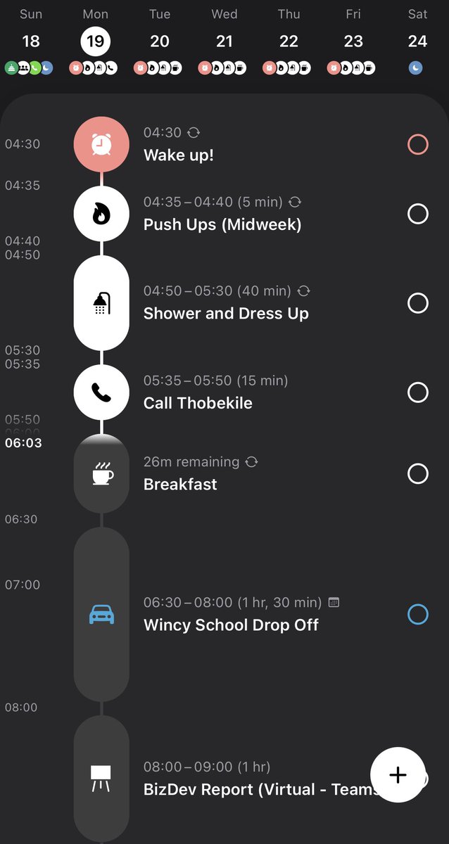_BNSL's tweet image. I have been testing out this app called “Structured” for a month for my daily planning and I love it. The graphical layout works so well for me and helps me keep to my commitments. I love it.