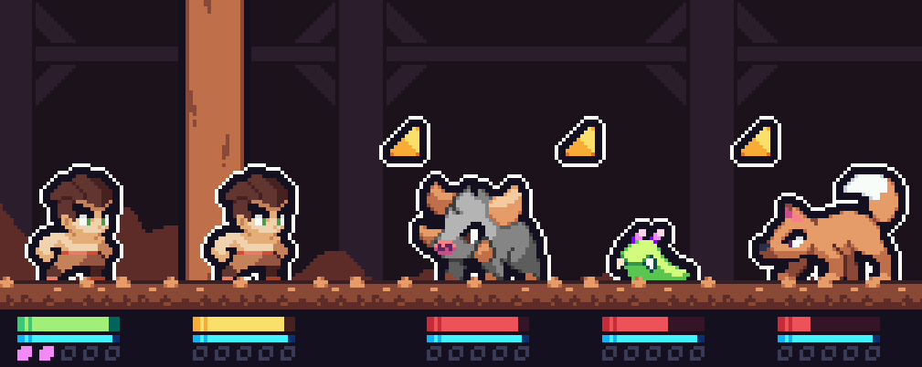 md40dev's tweet image. Starting to draw some enemies

#indiedev #gamedev #pixelart #gaming #GameMaker #MobileGaming #roguelike #roguelite #aseprite