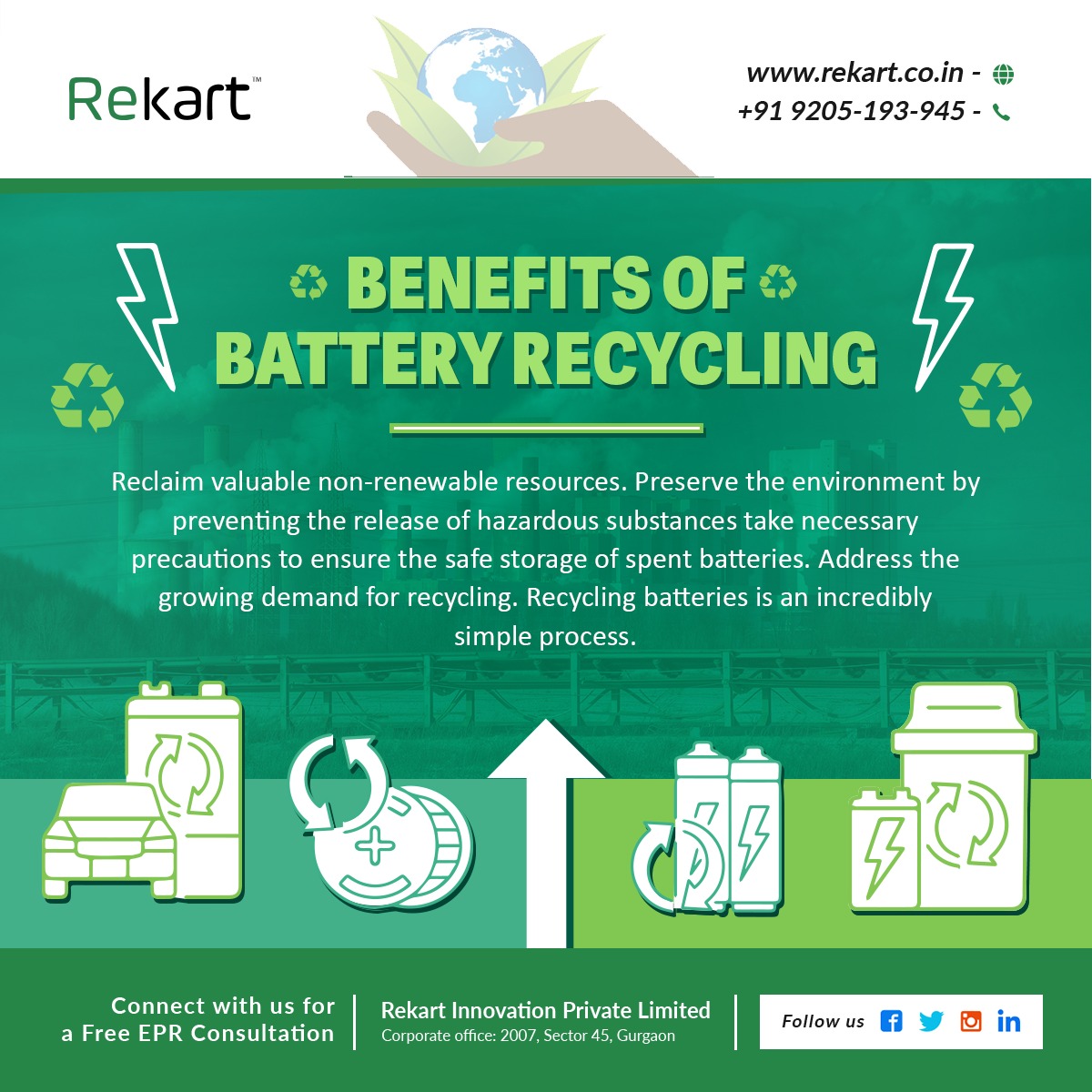 Benefits of battery recycling
#environment #batteries #batterywastemanagement #wastemanagement #wastemanagementsolutions #environment #saveenvironment #saveplanet #savetheearth #recycle #recycling #batterywaste #SaveEnvironmentForFuture #environmentfriendly #CircularEconomy