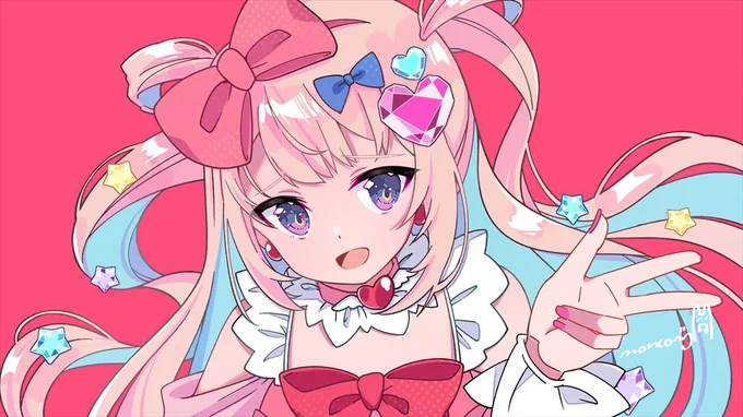 ꉂꉂ改めてお知らせ!  Kijibatoさん()の「キラ・ピカ・ぐしゃ・ふにゃ feat. 初音ミク」イラストを制作させていただきました!キラッ☆  ニコ動:  #キラハピ #キラハピ2023参加