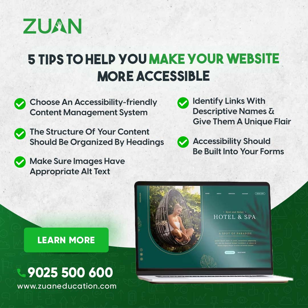 ZuanEducation's tweet image. Web design is ever-evolving field, and those who wish to stay ahead of the curve need to stay up to date on the latest trends and techniques. Zuan Education provides comprehensive web design courses. Join Now!
Visit Website: shorturl.at/kozJM
#webdesign #webdesigntraining