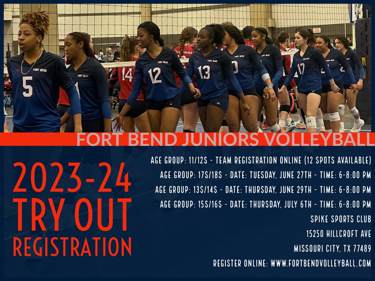 Recruit Fortbend VB tweet media