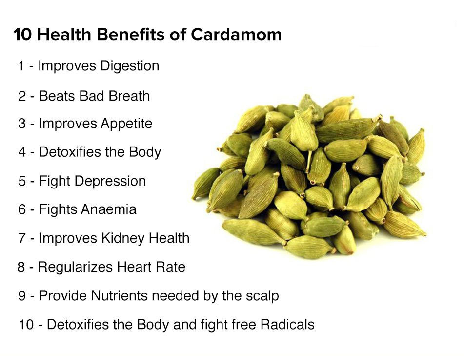 Cardamom is an amazing spice high in antioxidants and nutrients and can detox body from accumulation of free radicals and toxins. Cardamom is a great anti-bacterial, antiviral and antifungal & can fight against depression & treat cold and flu and anemia: organiclivefood.com/nutrition/top-…