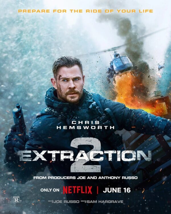 #Extraction2 the movie is awesome.  Better than the first one.  Its like Doom Guy meets 2023 Human Bad Guys.  #thumbsup #movies #netflix