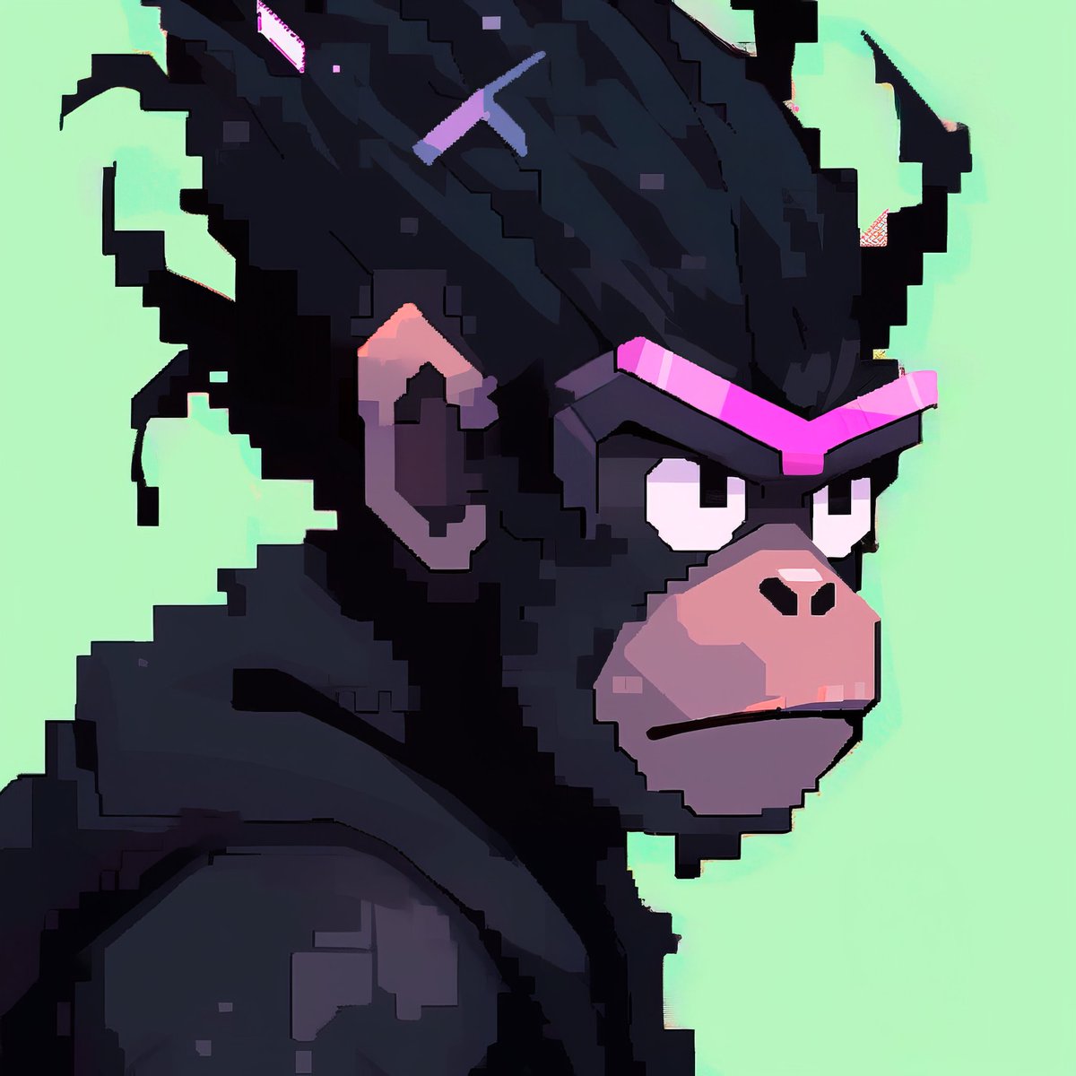 Addyabandon's tweet image. Thank you @neks_nft for creating this amazing piece for my Chimp 🔥🔥🔥 I am absolutely chimpstatic! #chimpLove @ChimpersNFT