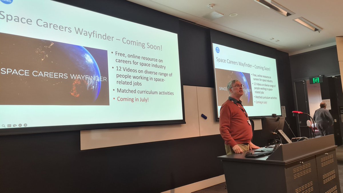 Careers in the space industry by <a href="/CSIRO/">CSIRO</a> and Prof Robert Hollow <a href="/stansw/">STANSW</a> Mastery Conference <a href="/Sydney_Uni/">University of Sydney</a>