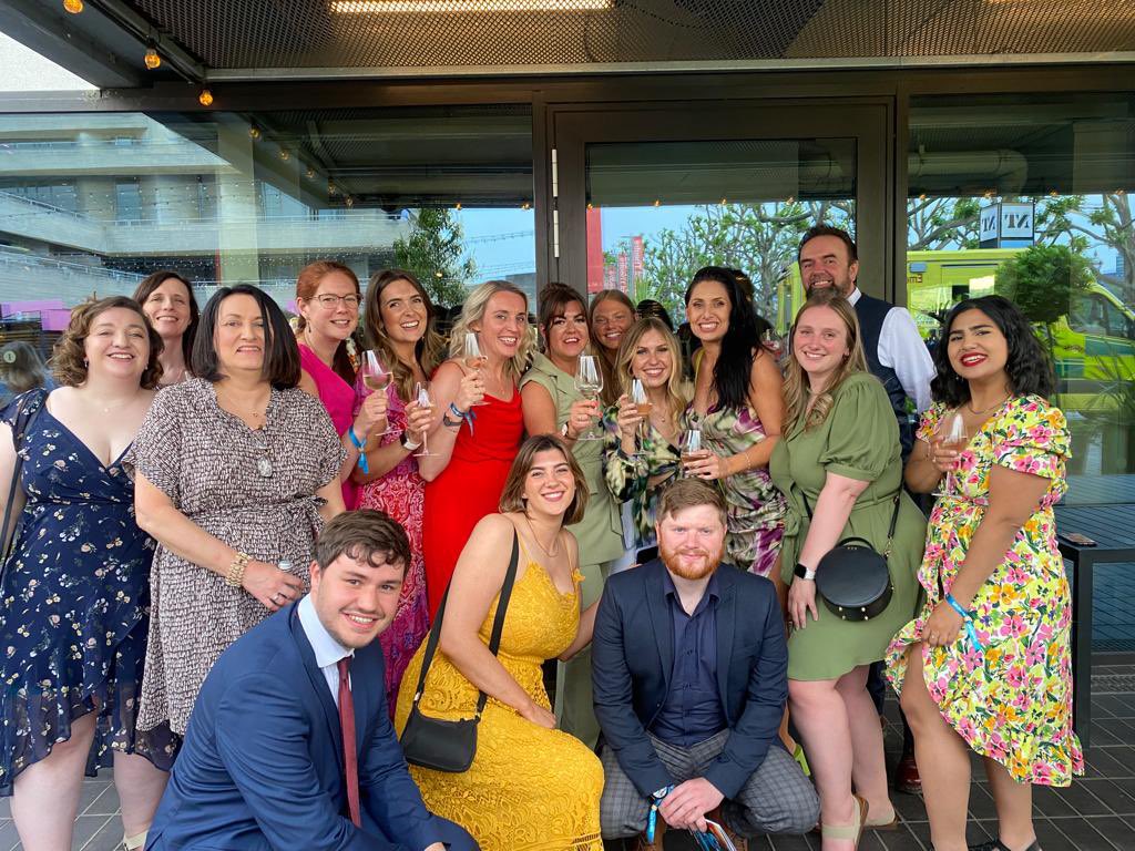 EmilyNewsReader's tweet photo. A rare day out of the office at the @itvnews awards in London. Congratulations to my lovely colleagues at @itvtynetees @ITVborder for their awards! ⭐️ https://t.co/eMlvMrmY9U