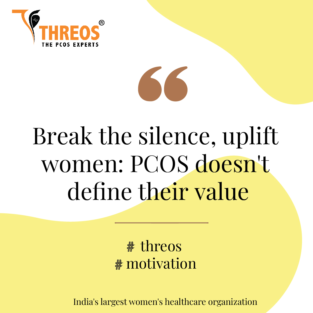 Threoshealth's tweet image. Break the silence, uplift women: PCOS doesn&apos;t define their value 

#pcoscommunity #pcosproblems #pcosfighter #pcosfood #pcospregnancy #pcoscare #pcossucks #pcossupport #motivation #motivationalquotes #motivationmonday