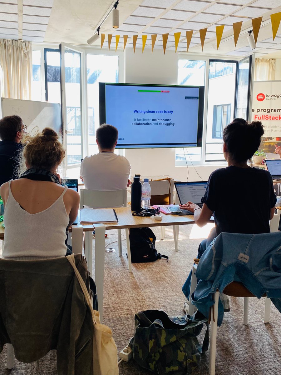 Le Wagon Marseille (@lewagonmrs) on Twitter photo Début des cours 💪🔥
#MotivationMonday #codinglife #Marseille #techtwitter Début des cours 💪🔥
#MotivationMonday #codinglife #Marseille #techtwitter