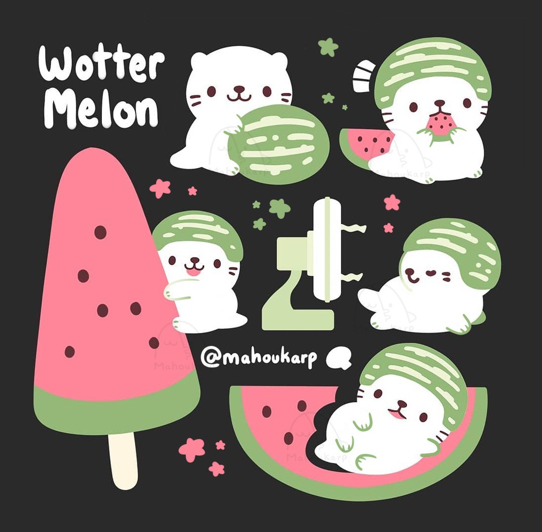 「wottermelon 」|Norinのイラスト