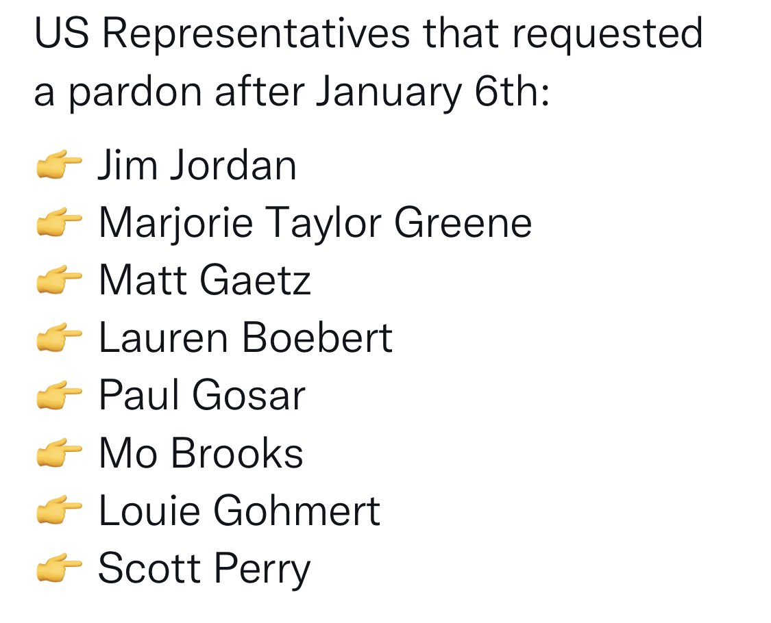 @RepMTG What do they do to #traitors like you and your #comrades who had to have committed a #felony and possibly #treason to NEED a #presidentialpardon after Jan 6. #MarjorieTRAITORGreene