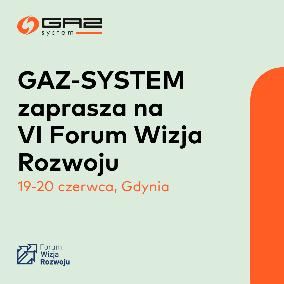 GAZ_SYSTEM's tweet photo. Dziś rozpoczyna się Forum @WizjaRozwoju, którego #GAZSYSTEM jest partnerem głównym. W sesji inauguracyjnej weźmie udział  Prezes @ChludzinskiM. W panelach uczestniczą także wiceprezesi: @kensbok, #Krzemiński i #Zawartko. Zapraszamy do śledzenia transmisji live z wydarzenia. https://t.co/LofGPVU14i