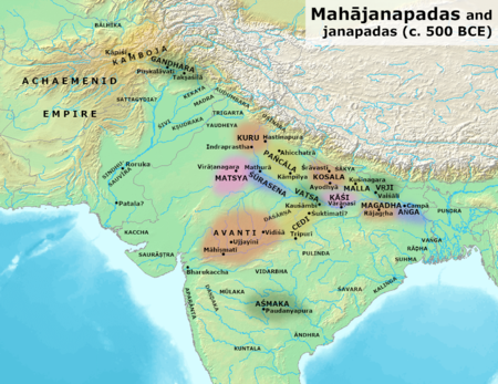 HistoryTibetan's tweet image. Ancient kingdoms and cities of India during the time of the Buddha (c. 500 BCE), included #Magadha, #Kosala, #Kuru, #Panchala, #Shakya, #Koliya, #Malla, #Vajji and #Licchavi.