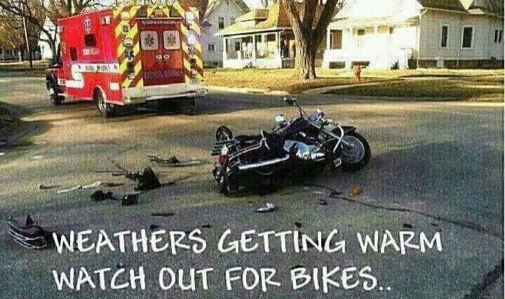 I know, you looked, you always do. 

Look again. Please. 

#WatchForBikes