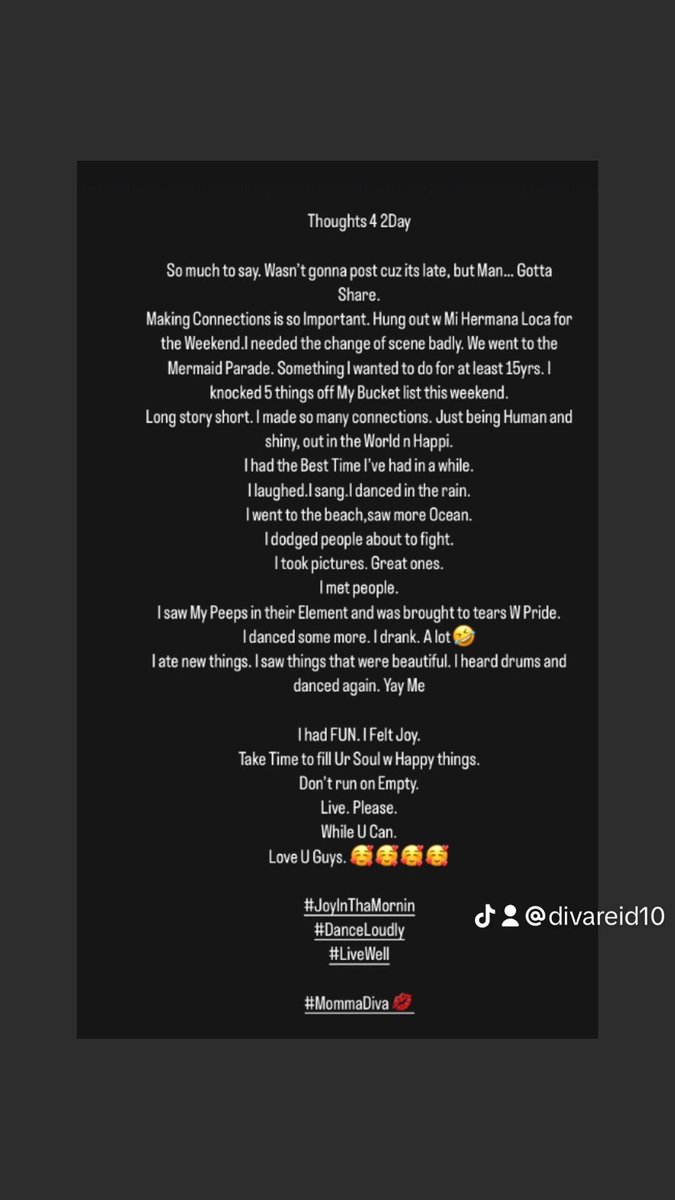 Divaxi's tweet image. #Thoughts42Day 
#MommaDiva💋
#Happi #LiveNow #MentalHealth #Gratitude
#ThankFull
#ConnectWenUCan