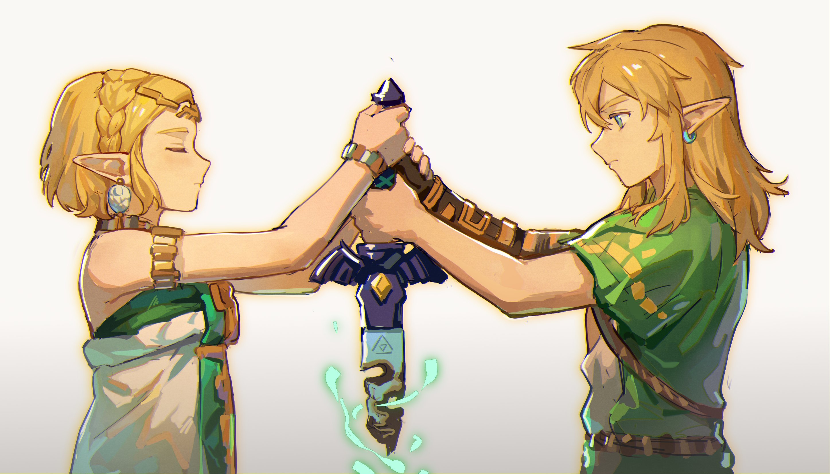 无显 on X: #TOTK #BOTW #Zelda #Zelink #リンゼル  / X