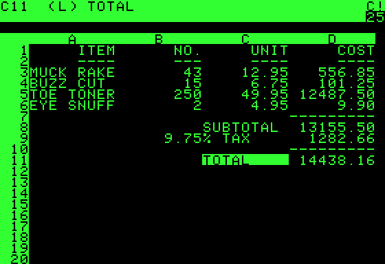 One software product from every year since 1977, in chronological order. 1977: VisiCalc, the “killer app” for Apple II 1/46
