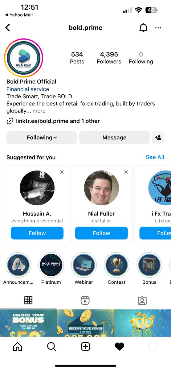 crikhn's tweet photo. @BoldPrime Done follow bold prime on linkedin profile, linkedin page, instagram, facebook, twitter and telegram. https://t.co/OxjejtDOhS